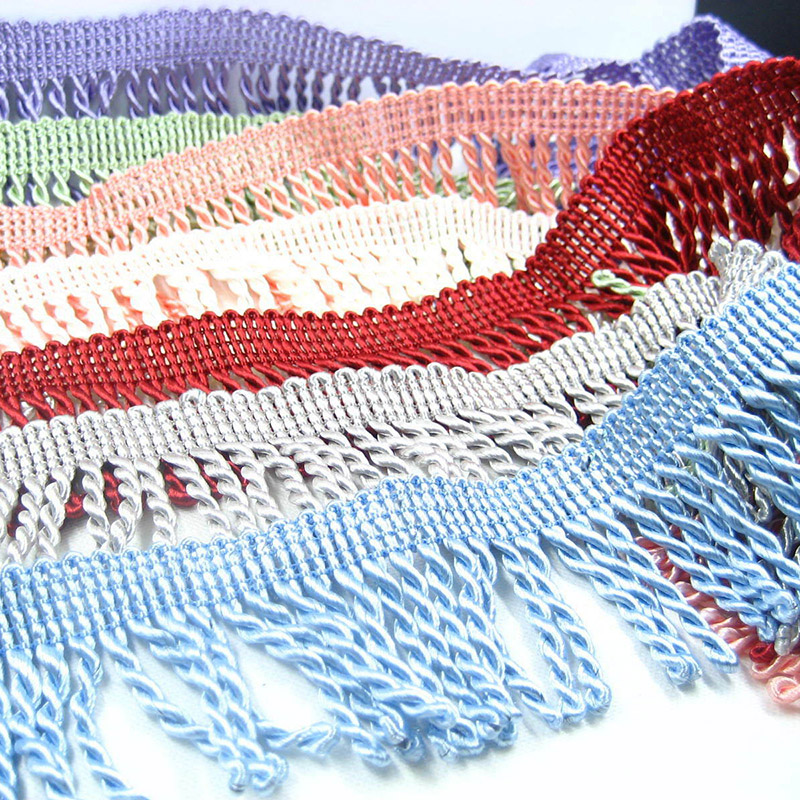 Home.Textiles Cushion - 11 metri Corda intrecciata Nappa Trim
