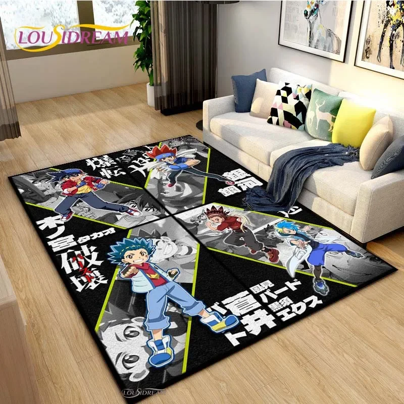 Home Textiles Rug - Beyblade Cartoon Anime Tappeto per soggiorno