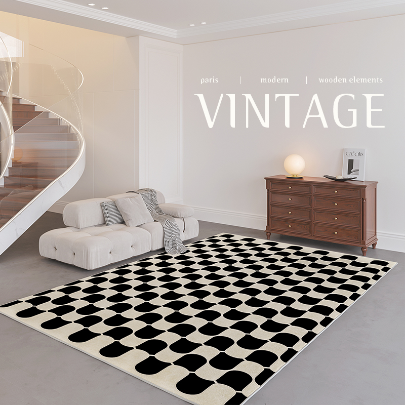 Tappeto retrò francese s per c - Home Textiles Plaid recensione e prezzo