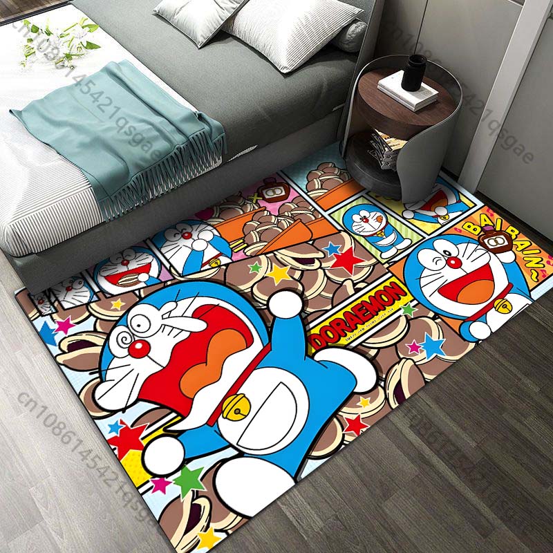 Tappeto con stampa Doraemon e  - Home Textiles Rug recensione e prezzo