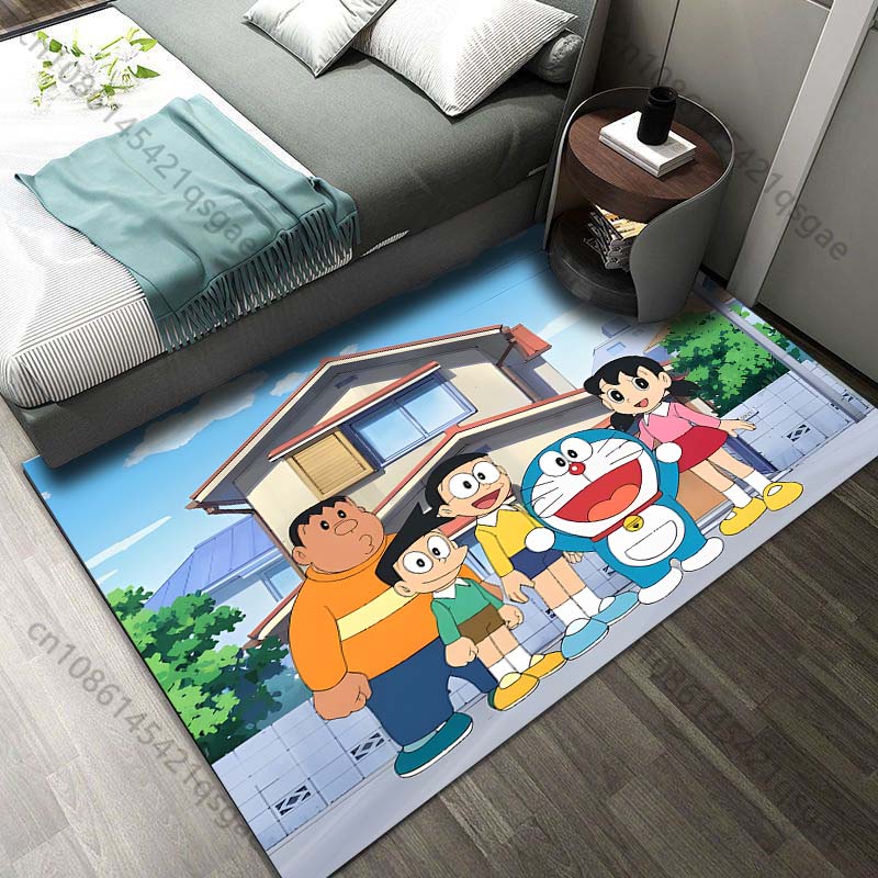 Tappeto con stampa Doraemon e  - Home Textiles Rug recensione e prezzo