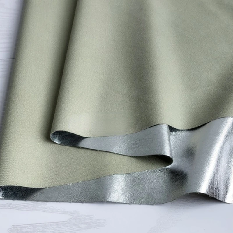 Tessuto in Pelle PU Argento Lu - Home Textiles Wholesale recensione e prezzo