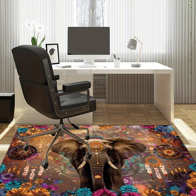 Tappeto con mandala elefante:  - Home Textiles Rug recensione e prezzo