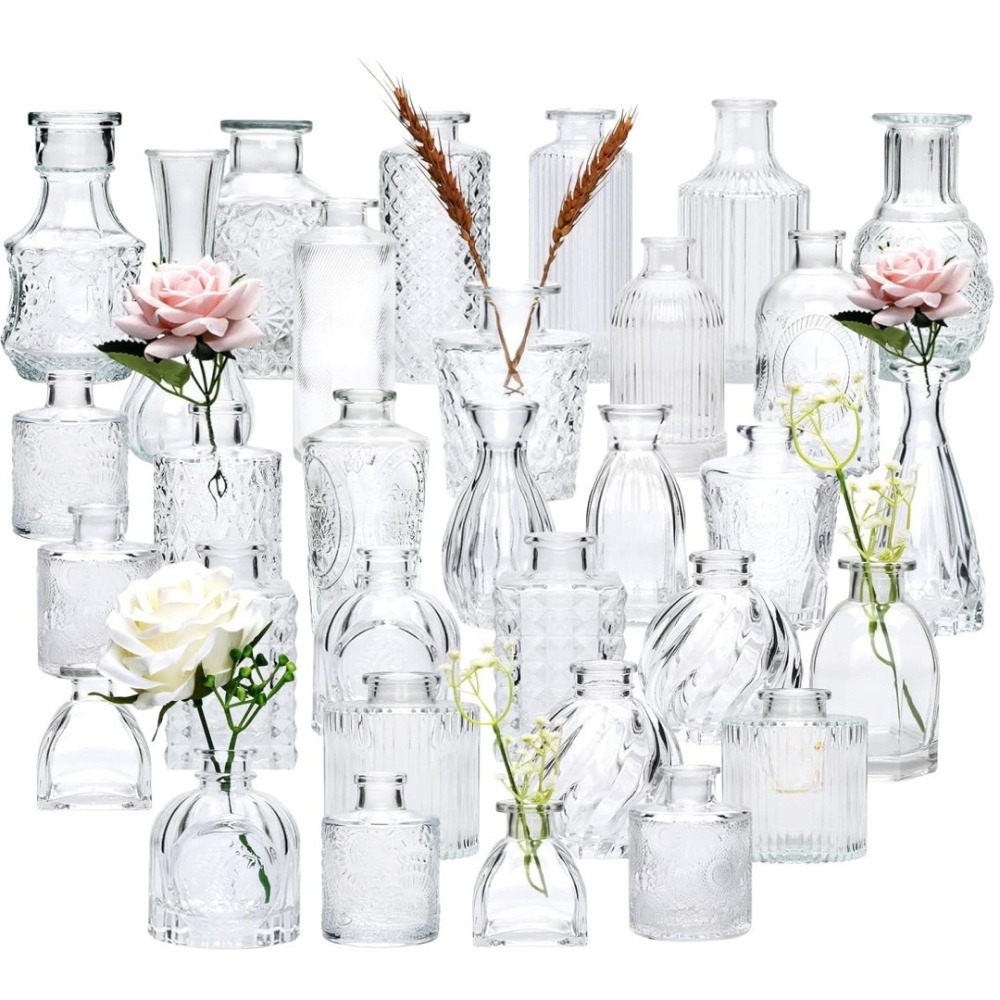Set di 10 Mini Vasi in Vetro S - Home Textiles France recensione e prezzo