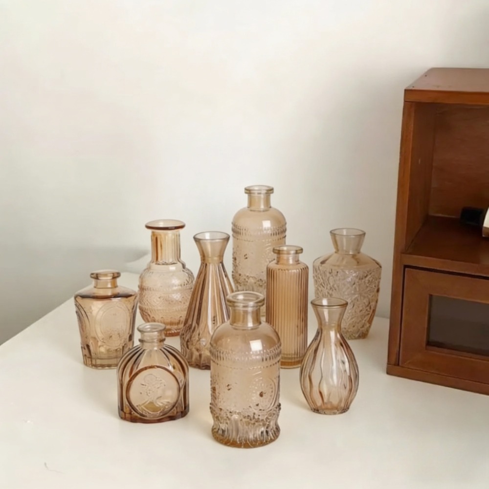 Set di 10 Mini Vasi in Vetro S - Home Textiles France recensione e prezzo