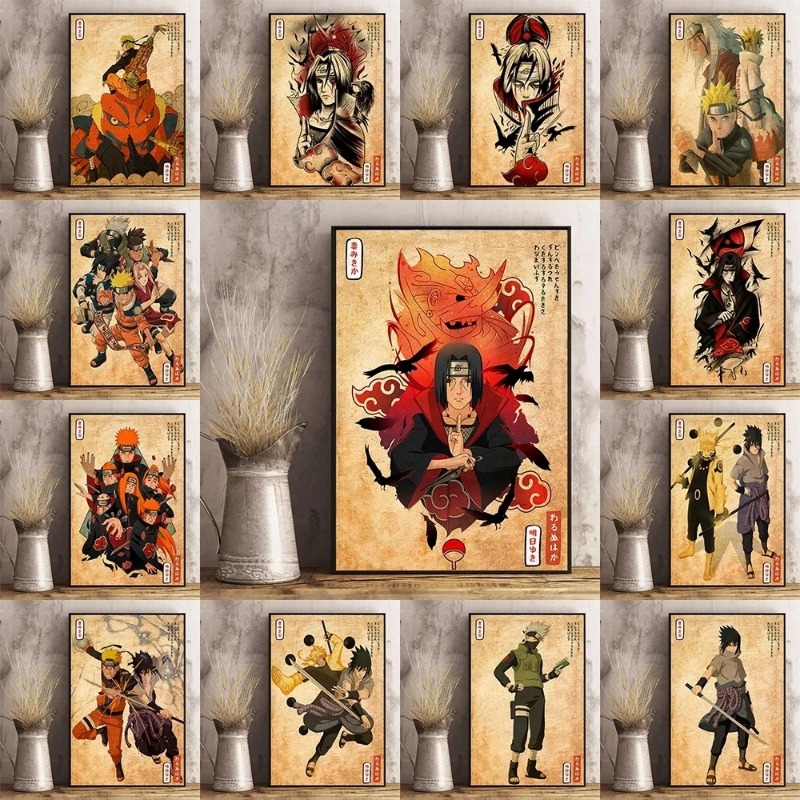 Anime giapponese Naruto Poster - Xt Home Textiles recensione e prezzo