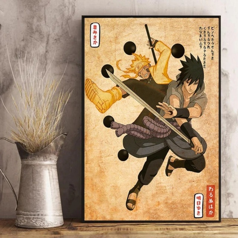 Anime giapponese Naruto Poster - Xt Home Textiles recensione e prezzo