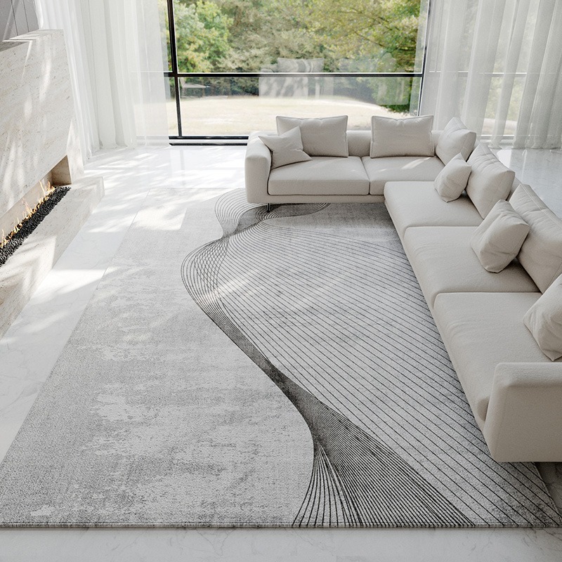 Tappeto astratto grigio chiaro - Home Textiles Rug recensione e prezzo