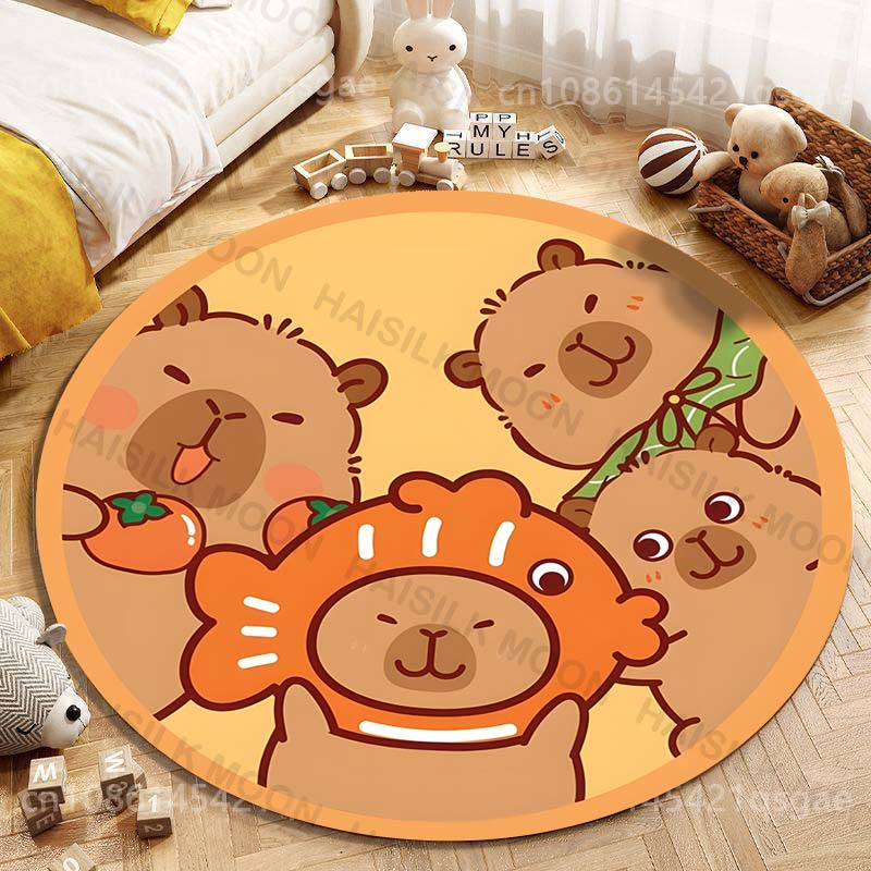 Simpatico capibara cartone ani - Home Textiles Rug recensione e prezzo