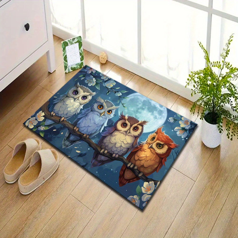 Tappeto Moonlight Owls: comodo - Home Textiles Rug recensione e prezzo