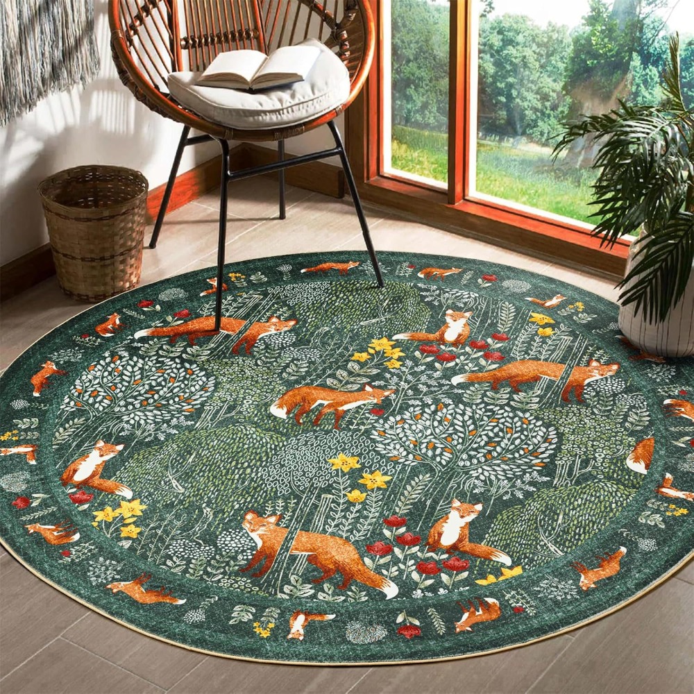 Tappeto Rotondo con Volpi Ross - Home Textiles Plaid recensione e prezzo